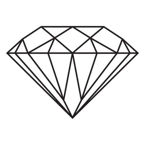 Diamond Line Drawing At Explore Collection Of
