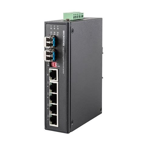 We think the best ethernet switch for your network depends on how many ports and features you need, but if you're just looking for a few more ethernet ports for wired. Industrial Gigabit Ethernet Switch MS657203PX mit PoE