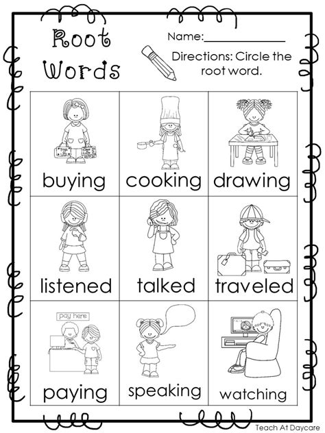 10 Printable Root Words Worksheets Made By Teachers