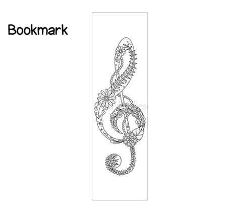 Magical harry potter printables harry potter bookmark. Lesezeichen Violinschlüssel Bücher Ausmalseiten Malseiten