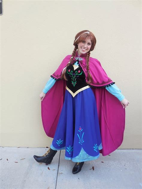 Anna Frozen Costume Etsy