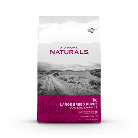 Formulated to meet growing puppies' nutritional needs, diamond naturals small breed puppy contains chicken for protein, dha for brain. Large Breed Puppy Lamb, Rice & Vegetable Dog Food ...