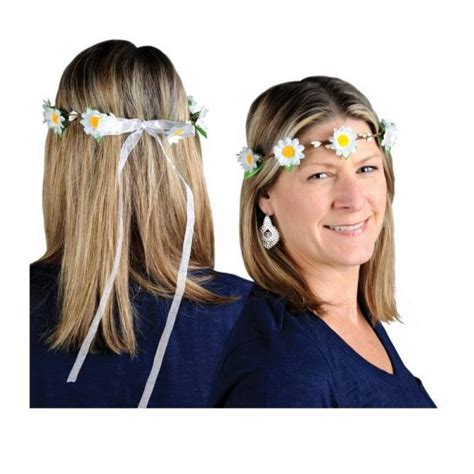 Daisy Headband Retro Hippie Cappels
