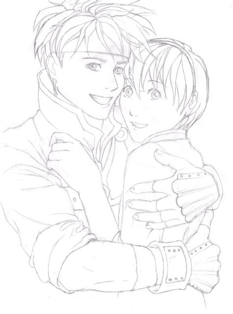 Cute Couple Hugging Drawing At Free For