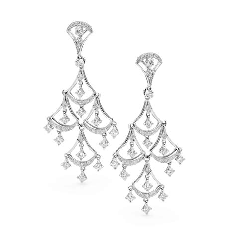 Chandelier Diamond Earrings Stelios Jewellers