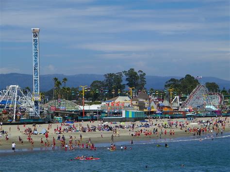 Santa Cruz Beach Boardwalk Amusement Park Flickr Photo Sharing