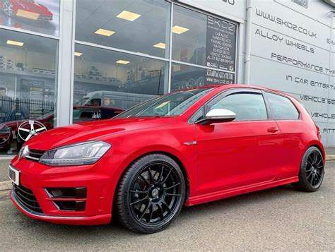 Volkswagen Golf R Mk7 Red Oz Ultraleggera Wheel Wheel Front