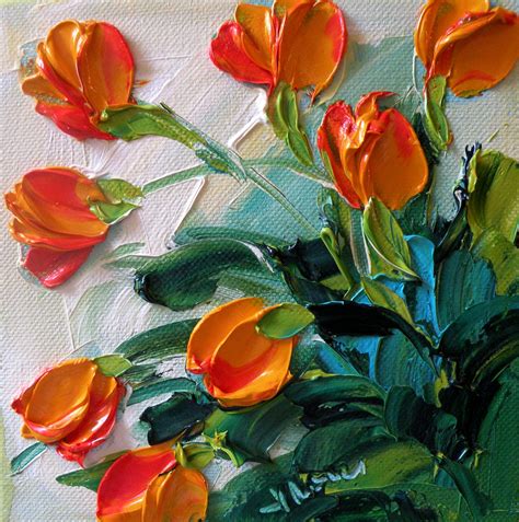 Artist Interview Flower Painting Acrylic Flowers Art Painting