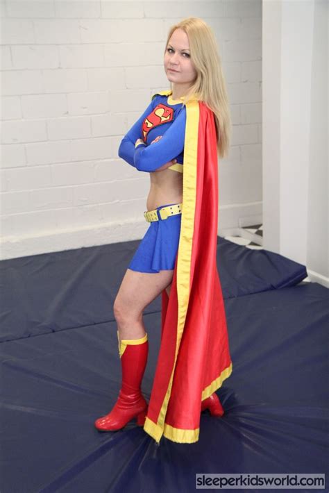Sleeperkidsworld Alisa Kiss As Supergirl Seco