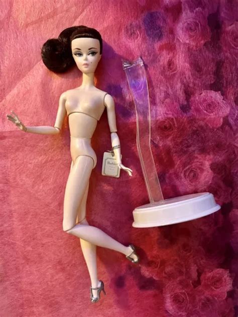 SILKSTONE BARBIE DOLL Blush Beauty Nude Used Mattel Gold Label