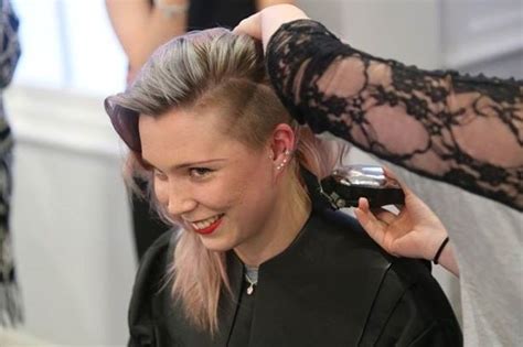 Trainee Hairdresser Has Head Shaved In Support Of Victims Of Sexual