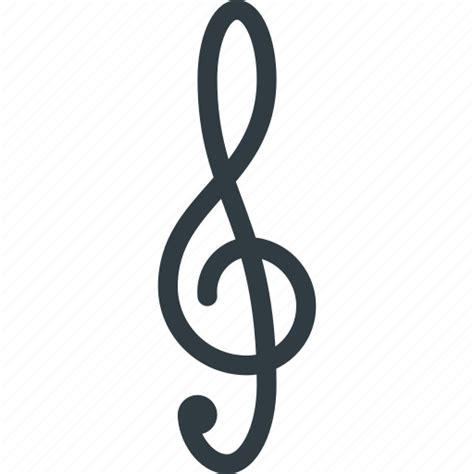 Key Music Play Sound Violine Icon