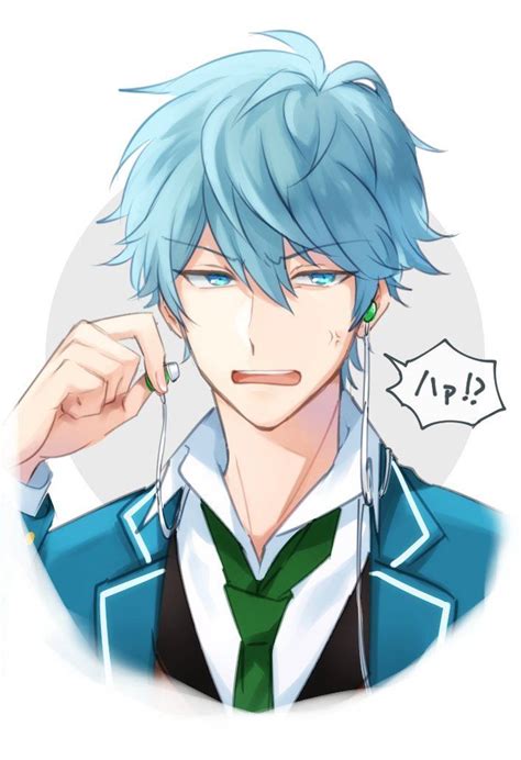 Resultado De Imagem Para Boy Anime Blue Hair Anime Boy Blue Anime