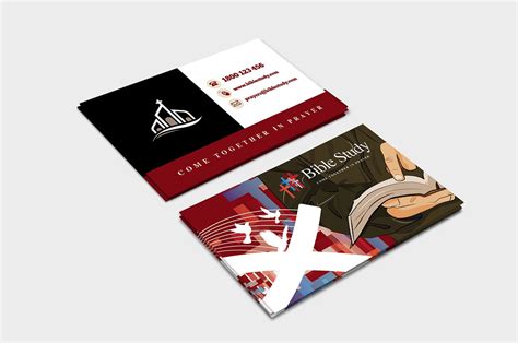 Christian Church Business Card Template In Psd Ai And Vector Brandpacks