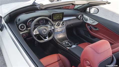 2017 Mercedes Benz C Class C300 Cabriolet Interior Caricos