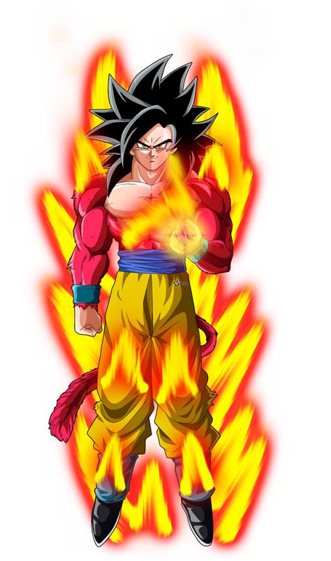 Goku Ssj 4 Aura By Gokuxdxdxdz On Deviantart