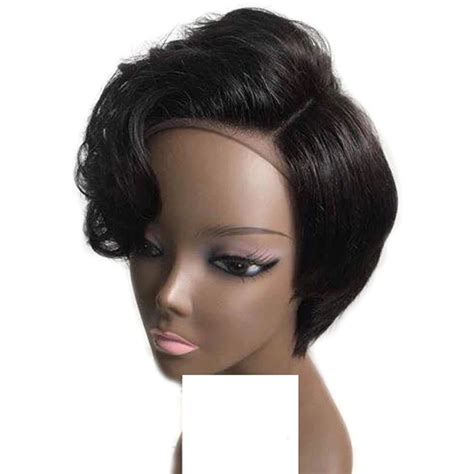 Brazilian Lace Front Wig Bob Wig For Black Women Lace Front Short Human