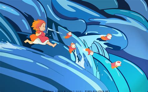 Nice Wallpaper From The Anime Ponyo Rwallpapers