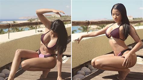 Nicki Minaj Bathing Suit Photoshoot