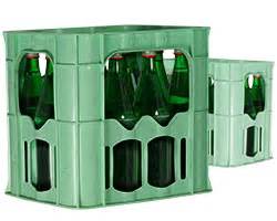 Spezialisiert auf werkzeuge für getränkekisten, großbehälter, paletten mit dieser funktion konnten getränkekisten sicher nach den grundfarben blau, gelb, rot, braun und grün sortiert werden. Schwere Einkäufe transportieren
