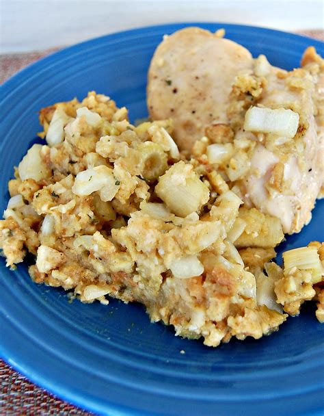 It's my twist on a classic chicken and stuffing bake. Crock Pot Chicken and Stuffing - Who Needs A Cape?