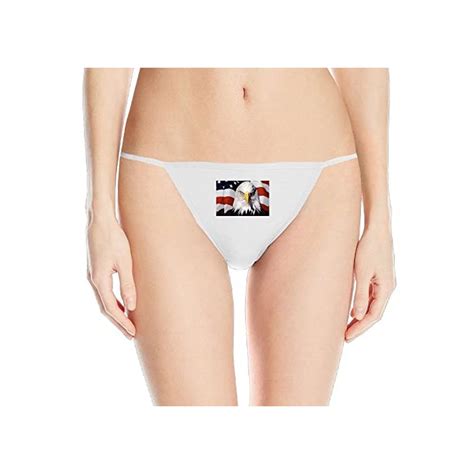 Buy Chion Women American Flag Eagle Sexy T Back Panties Thong Bikini