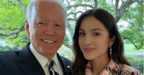 Olivia Rodrigo Details The ‘strange T President Biden Gave Her