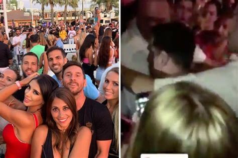 Lionel Messi Filmed Attacked In Ibiza Club On Barcelona Night Out