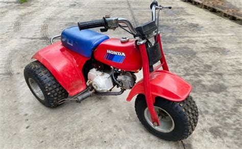 Sitting 30 Years 1985 Honda Atc 70 Barn Finds