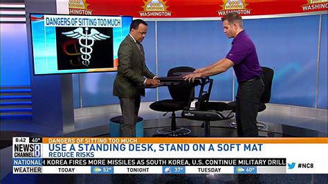 Dr Brian Paris On Newschannel 8 The Dangers Of Sitting Too Much Youtube