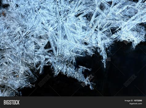 Blue Ice Crystals Image And Photo Free Trial Bigstock