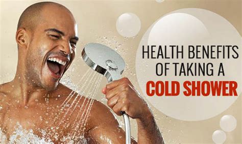 Health Benefits Of Taking A Cold Shower The Wellness Corner