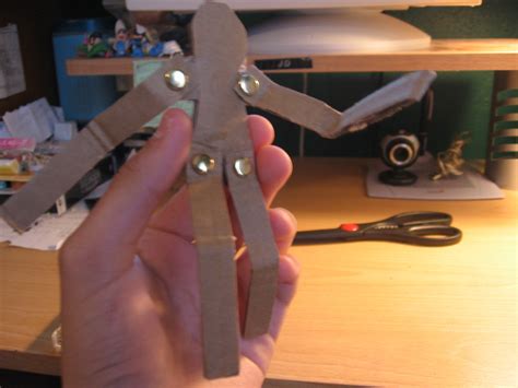 How To Make A Cardboard Action Figure 4 Steps Instructables