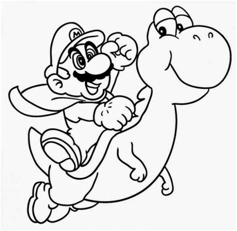 Dibujos De Super Mario Bros 153719 Videojuegos Para Colorear