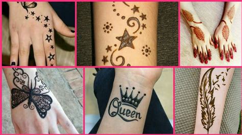 Aggregate More Than Tattoo Mehndi Design For Girls Latest In Cdgdbentre
