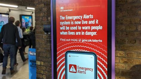 the uk emergency alert system what is it and what time is the test crime investigation uk