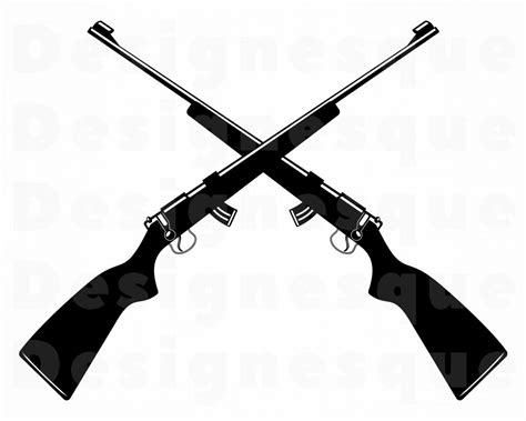Hunting Rifle Logo Svg Gun Svg Hunting Rifle Clipart Etsy