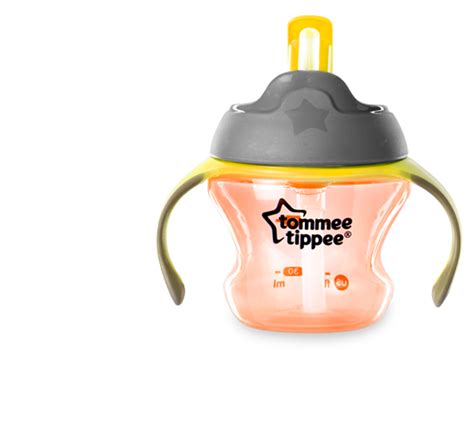 6m+ First Straw Transition Cup | tommee tippee | Transition cup, Tommee tippee, Baby sippy cup