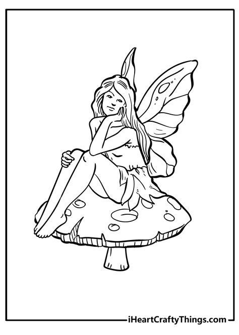 Top 102 Cartoon Fairies Coloring Pages