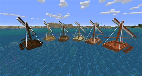 Mod Small Ships 🚢 1165 Minecraft France