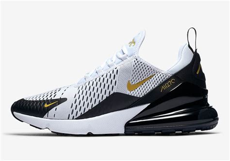 Nike Air Max 270 White Black Gold Av7892 100 Available Now