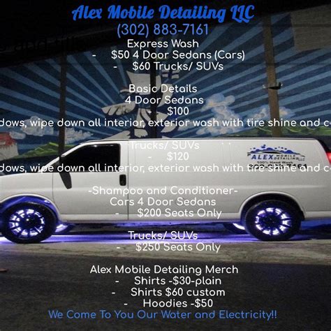 Alex Mobile Detailing Llc Car Detailing Service In Newark