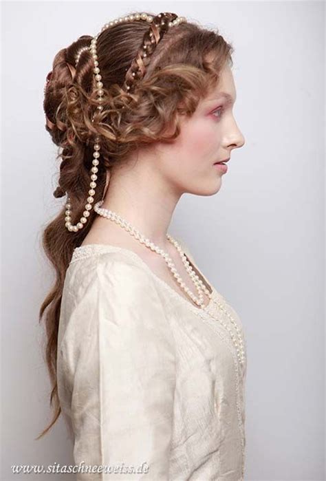 Hair Haare Frisuren Renaissance Hairstyles Medieval Hairstyles