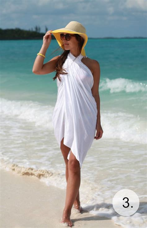 4 Ways To Style A Sarong Beachwear Fashion Fashion How To Wear
