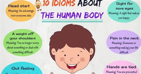 Interesting Body Idioms With Meanings And Examples Eslbuzz