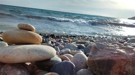 Wallpaper Sea Rock Shore Sand Beach Coast Ocean Material