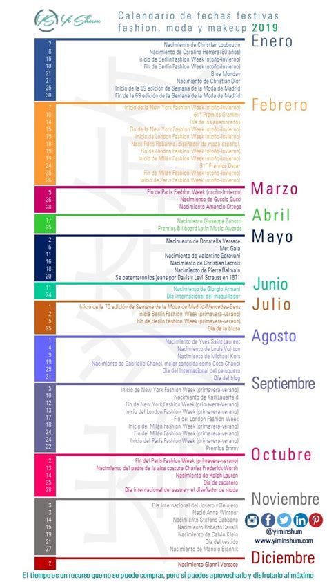 Calendario De Fechas Festivas De México 2019 Yi Min Shum Xie 25f