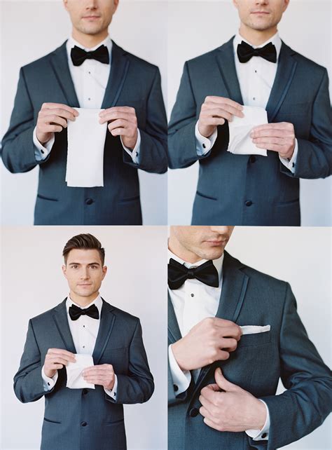 Is this how you spell handkerchief? How to Fold a Pocket Square | DIY Weddings | OnceWed.com | Groom outfit, Pocket square, Groom style