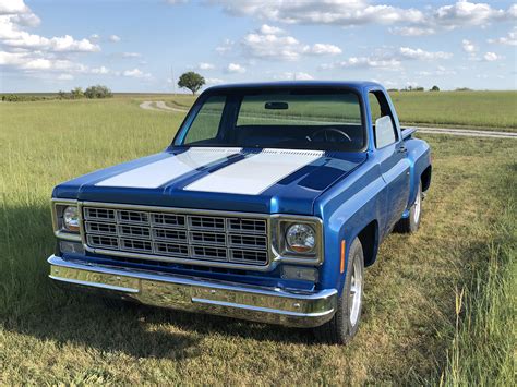 Clean Restored And Personalized 1976 Chevrolet C10 Stepside With Ac