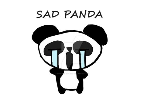 Sad Panda By Limlozdesigns On Deviantart